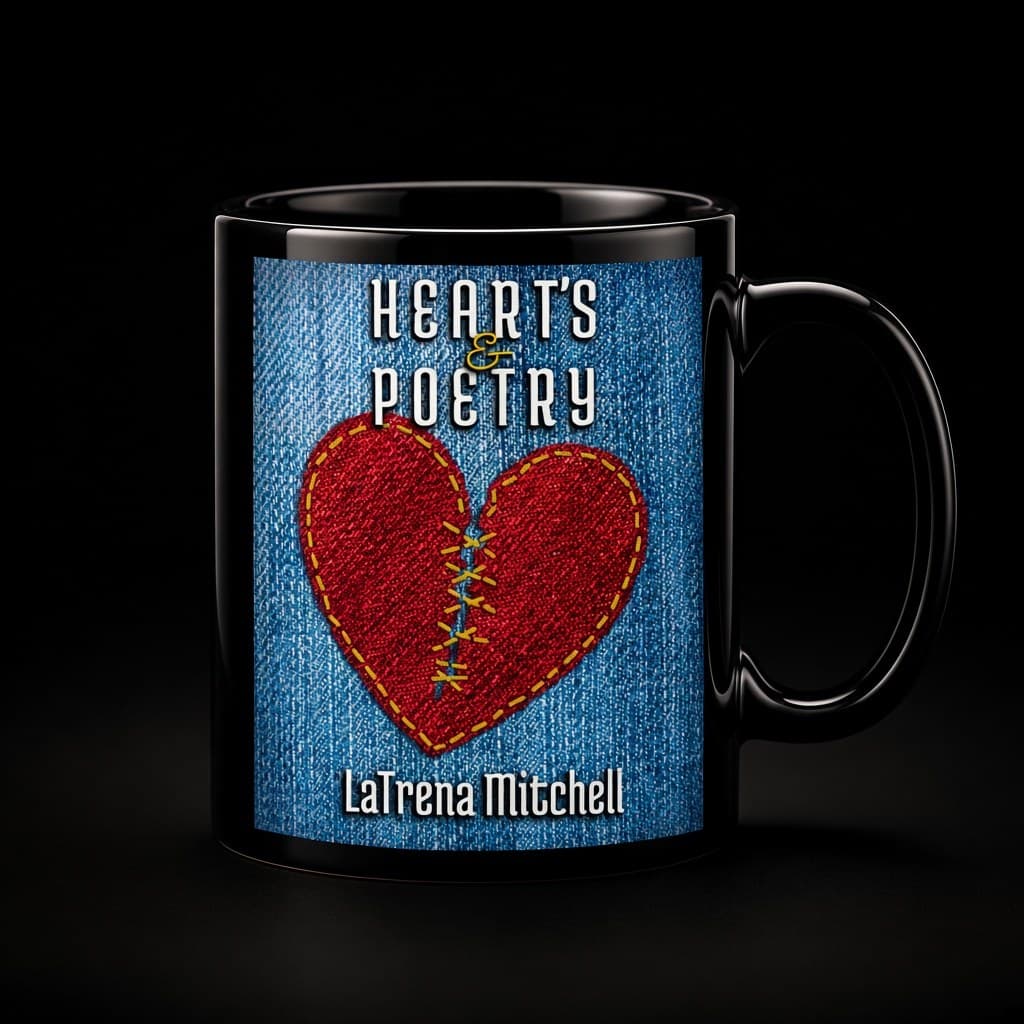 Heart’s & Poetry mug