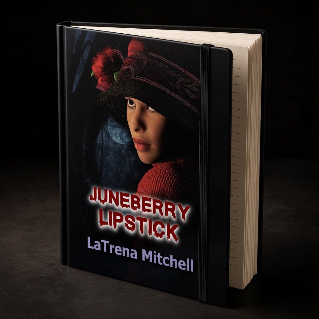 Juneberry Lipstick notebook